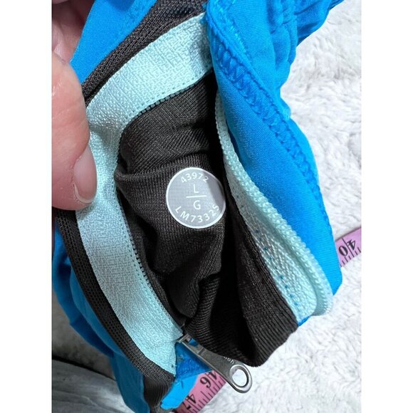 Lululemon mens blue lines shorts size large - Picture 3 of 10